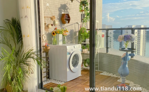 開(kāi)放式陽(yáng)臺(tái)能裝電動(dòng)晾衣架嗎1